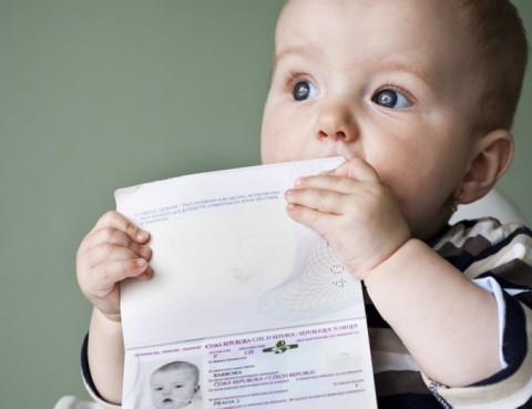 passaporto dei figli